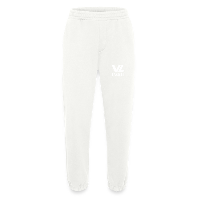 VL LVALI Heavyweight Organic Joggers Made in EU - OFF WHITE