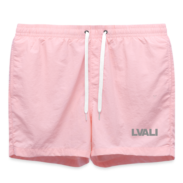 LVALI Mens Swim Trunks - pink
