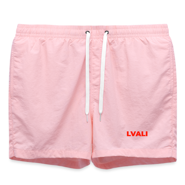 LVALI Swim Trunks - Red - pink