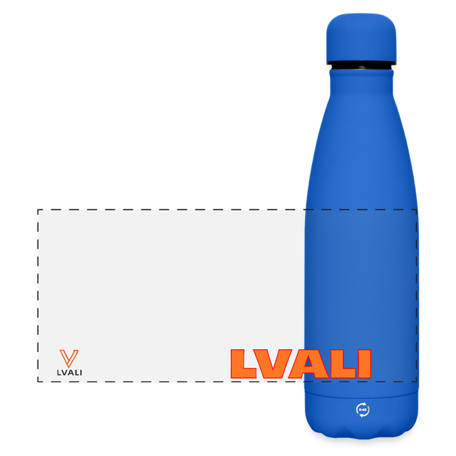 SOFT TOUCH Insulated Water Bottle 500 ml - royal blue