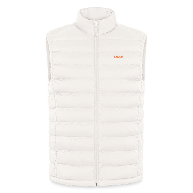 LVALI LIGHTWEIGHT men's quilted gilet - off white