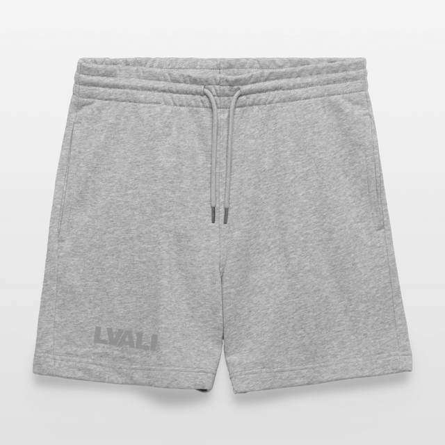 LVALI V Stanley/Stella Trainer Unisex Organic Jogging Shorts - heather grey