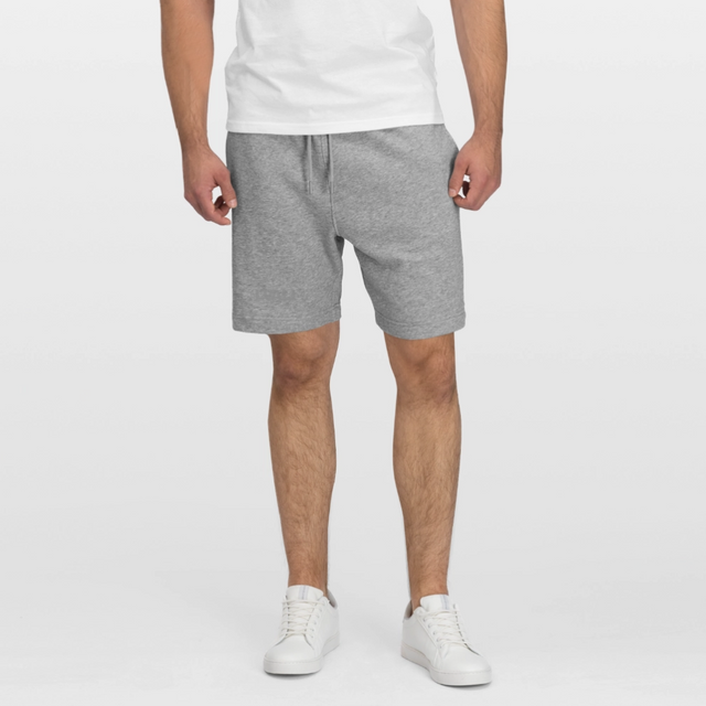 LVALI V Stanley/Stella Trainer Unisex Organic Jogging Shorts - heather grey