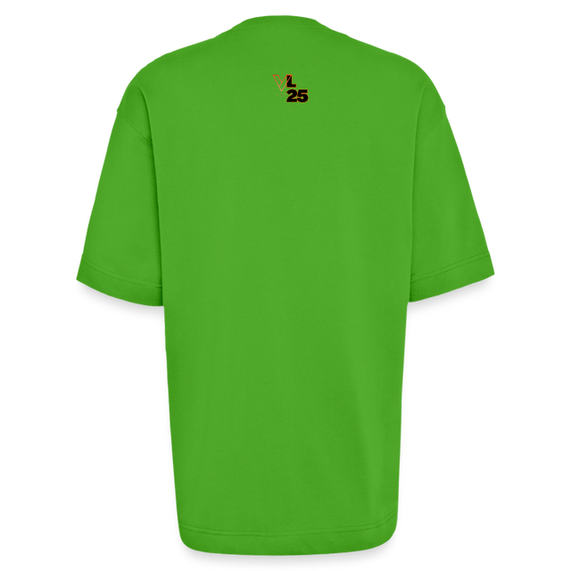 Heavyweight Oversized Organic T-Shirt Made in EU - Apple Neon