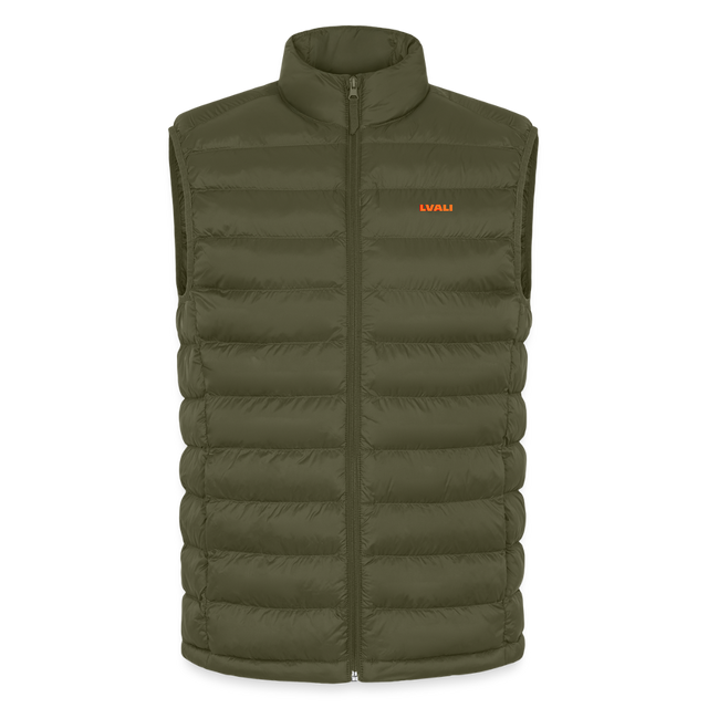 LVALI LIGHTWEIGHT men's quilted gilet - khaki