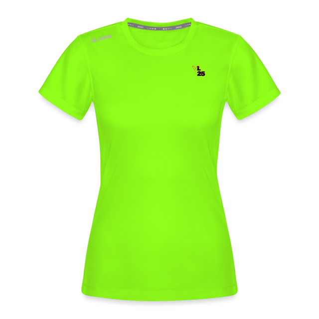 JAKO Woman's T-Shirt Run 2.0 - neon green