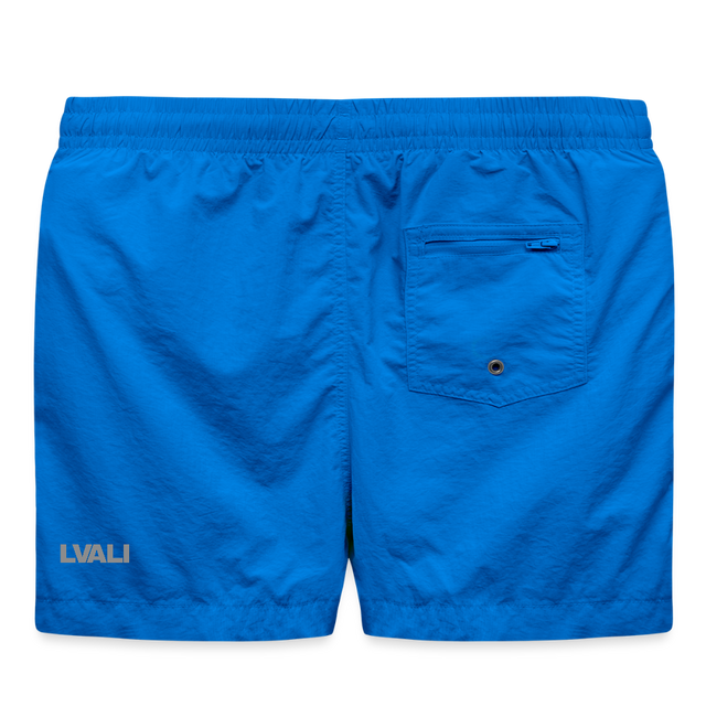 LVALI Mens Swim Trunks - cobalt blue