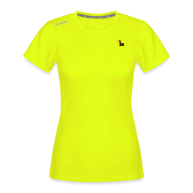 JAKO Woman's T-Shirt Run 2.0 - neon yellow