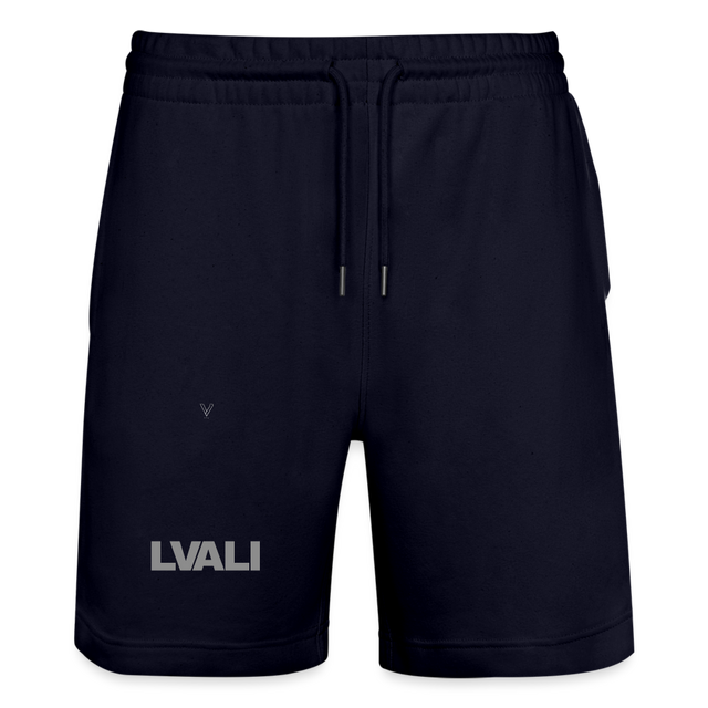 LVALI V Stanley/Stella Trainer Unisex Organic Jogging Shorts - dark navy
