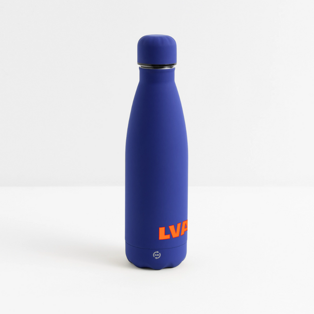 SOFT TOUCH Insulated Water Bottle 500 ml - dark blue