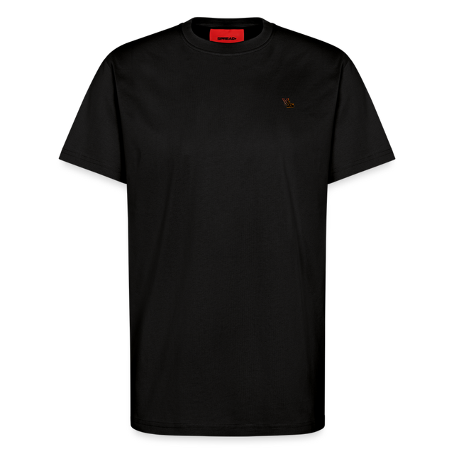 L25 Organic Relaxed T-Shirt Made in EU - SOLID BLACK