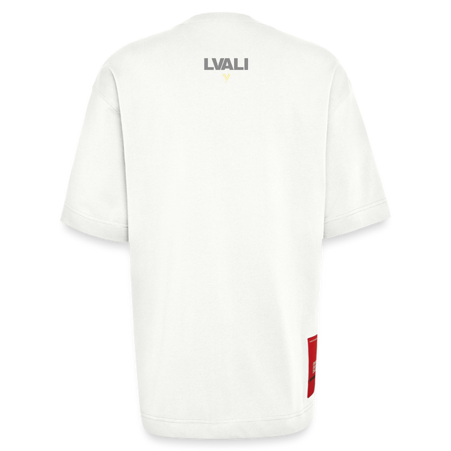 LVALI Stack Heavyweight Oversized Organic T-Shirt Made in EU - OFF WHITE