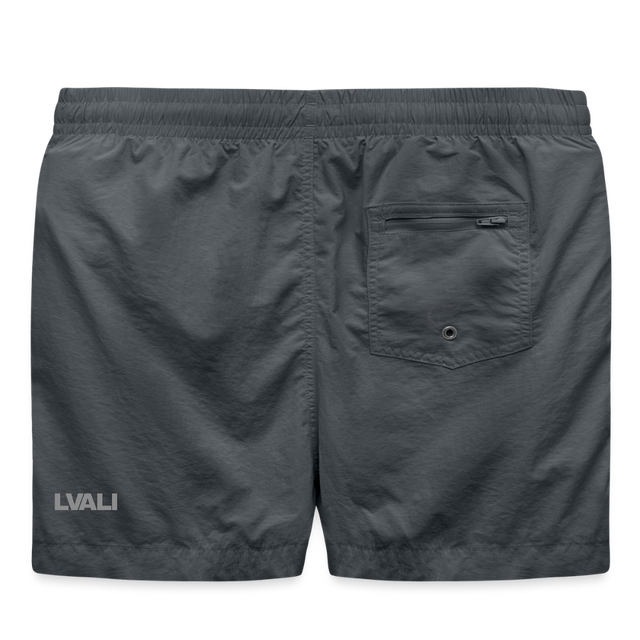 LVALI Mens Swim Trunks - anthracite
