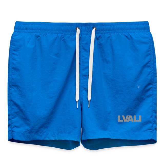 LVALI Mens Swim Trunks - cobalt blue