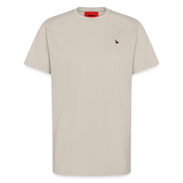 L25 Organic Relaxed T-Shirt Made in EU - WARM CLAY