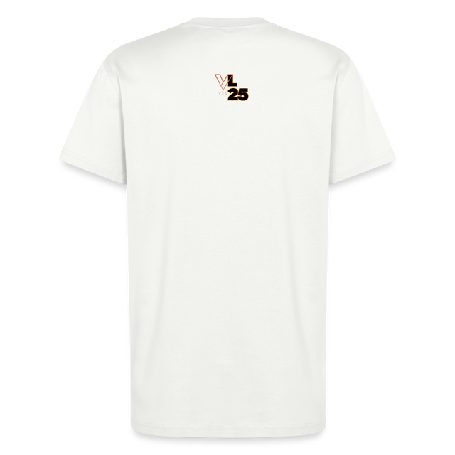 L25 Organic Relaxed T-Shirt Made in EU - OFF WHITE
