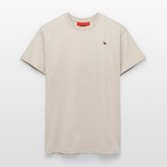 L25 Organic Relaxed T-Shirt Made in EU - WARM CLAY