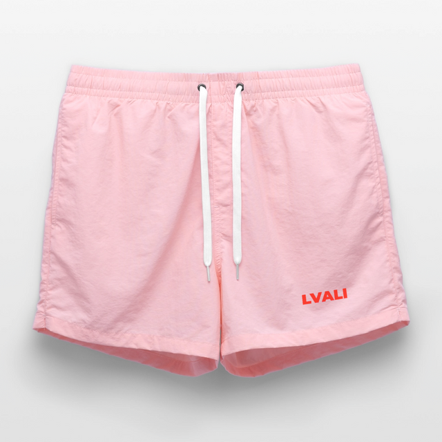LVALI Swim Trunks - Red - pink