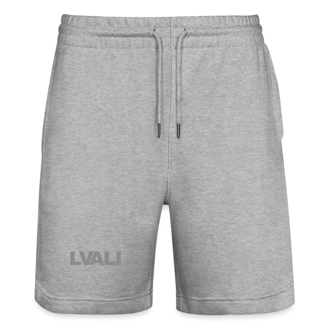 LVALI V Stanley/Stella Trainer Unisex Organic Jogging Shorts - heather grey