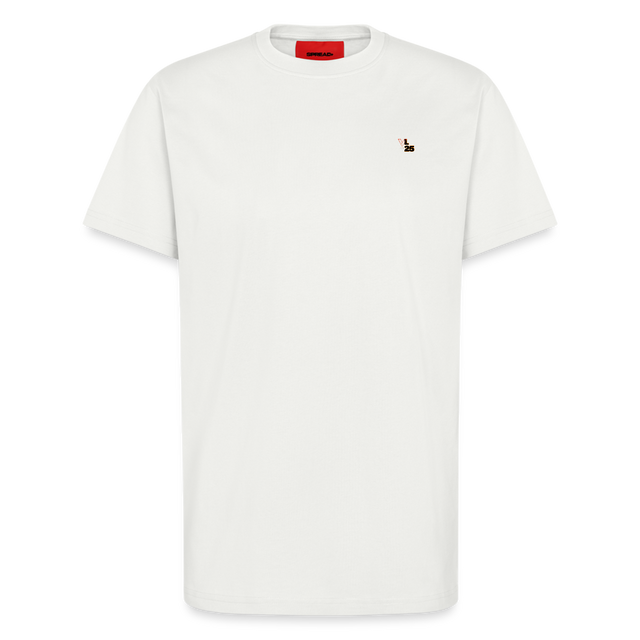 L25 Organic Relaxed T-Shirt Made in EU - OFF WHITE