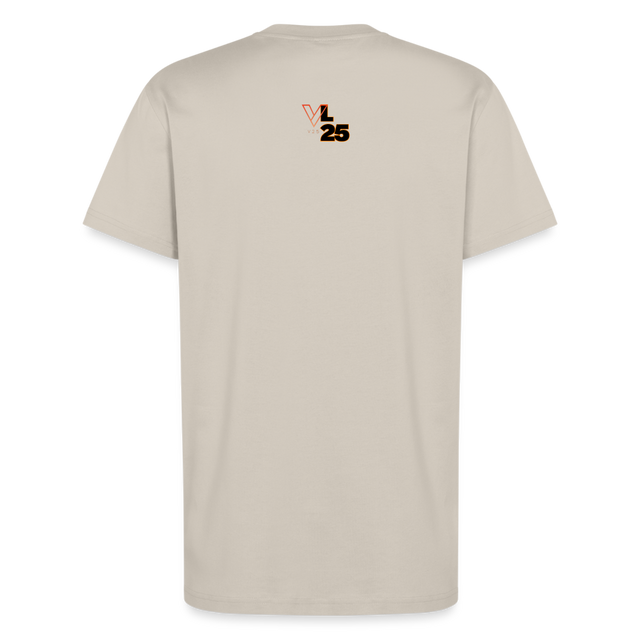 L25 Organic Relaxed T-Shirt Made in EU - WARM CLAY