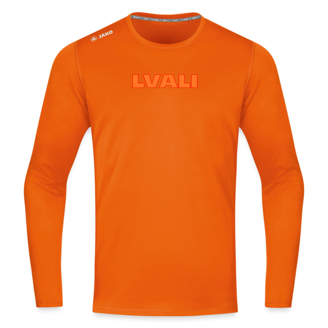 LVALI Autumn (JAKO) Long Sleeve Run 2.0 - neon orange