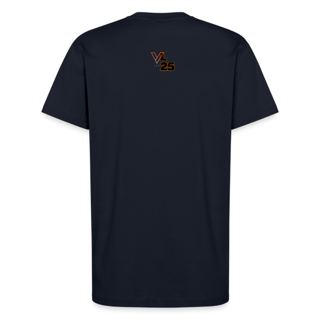 L25 Organic Relaxed T-Shirt Made in EU - DARK NAVY