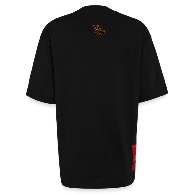 Heavyweight Oversized Organic T-Shirt Made in EU - SOLID BLACK