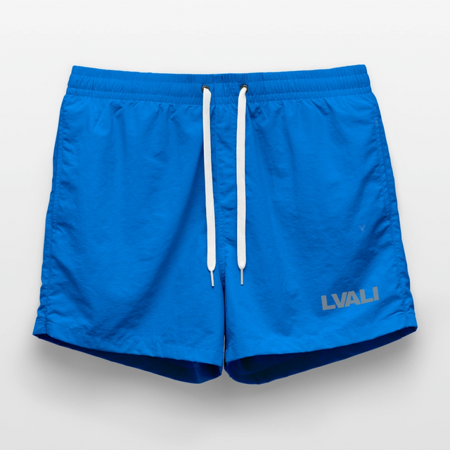 LVALI Mens Swim Trunks - cobalt blue