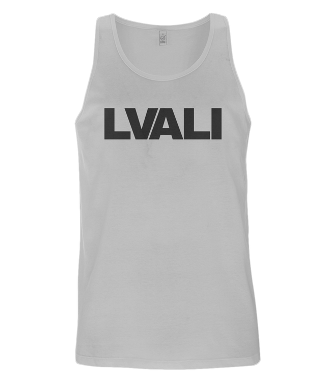 LVALI Mens Jersey Big Tank Top