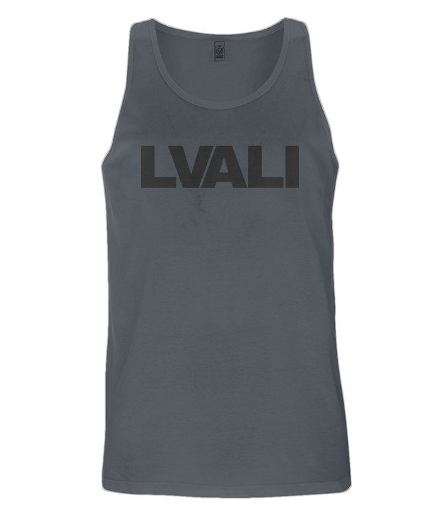 LVALI Mens Jersey Big Tank Top