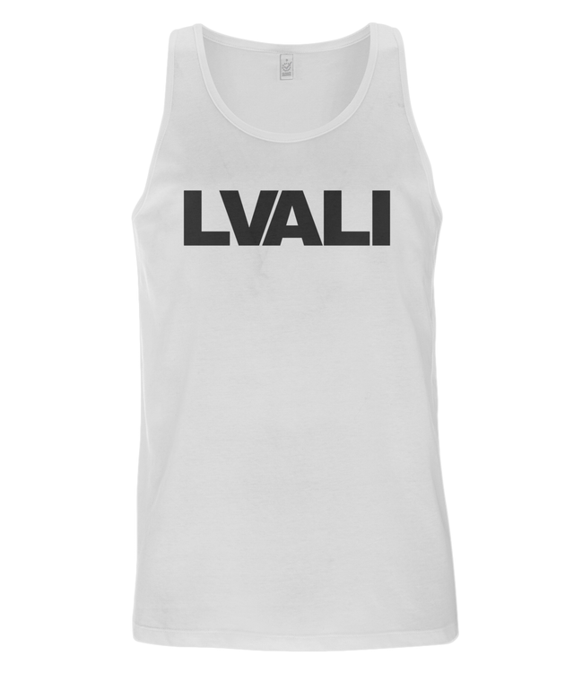 LVALI Mens Jersey Big Tank Top