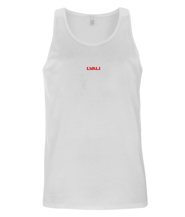 LVALI Mens Jersey Big Tank Top Line
