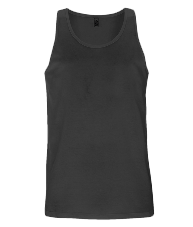 LVALI Mens Jersey Big Tank Top