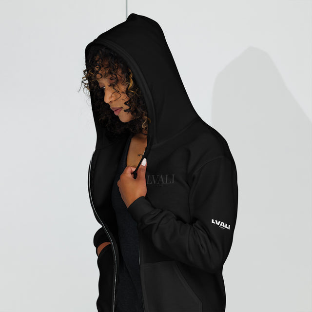 LVALI Unisex heavy blend zip hoodie