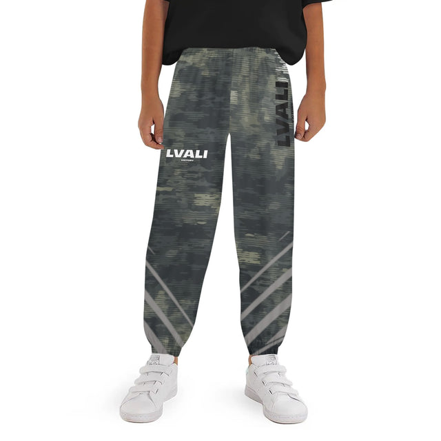 LVALI GI Childrens Casual Long Pants Loose Sweatpants