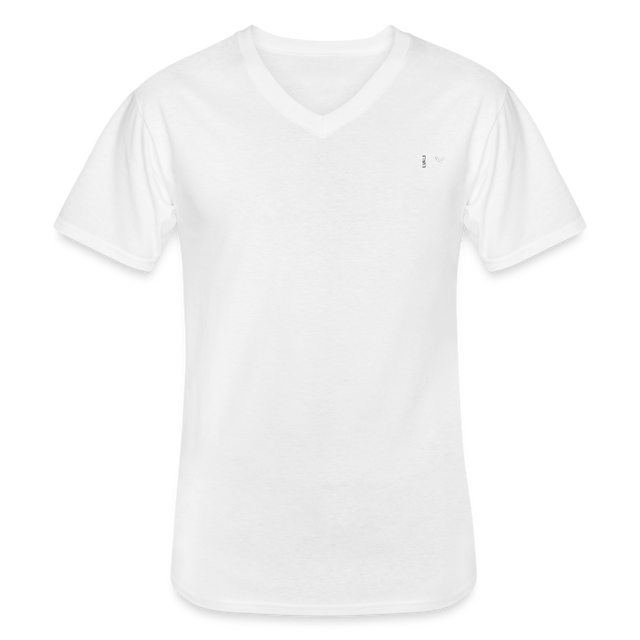 Men's V-Neck T-Shirt - white