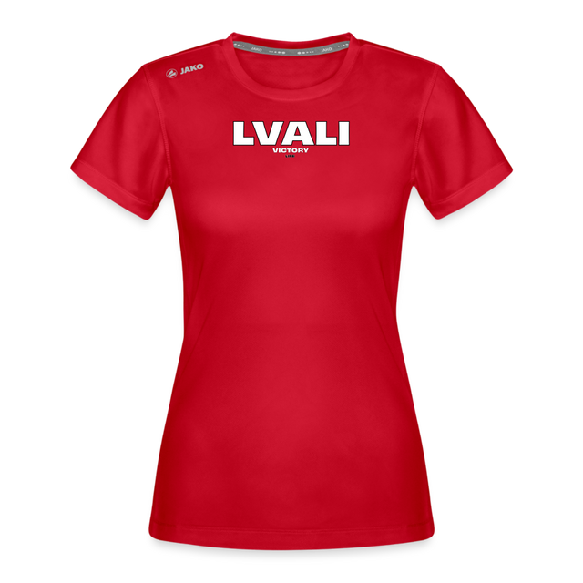 LVALI Bright 2 JAKO Woman's T-Shirt Run 2.0 - red