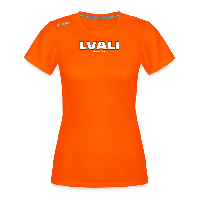 LVALI Bright 2 JAKO Woman's T-Shirt Run 2.0 - neon orange