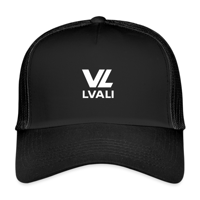 LVALI tribe Trucker Cap - black/black