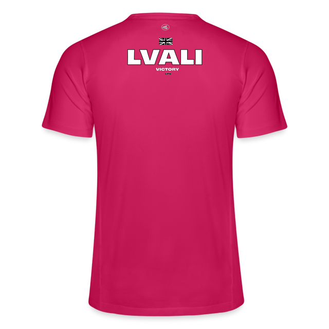 LVALI Dawn Runner JAKO Men's T-Shirt - dark pink