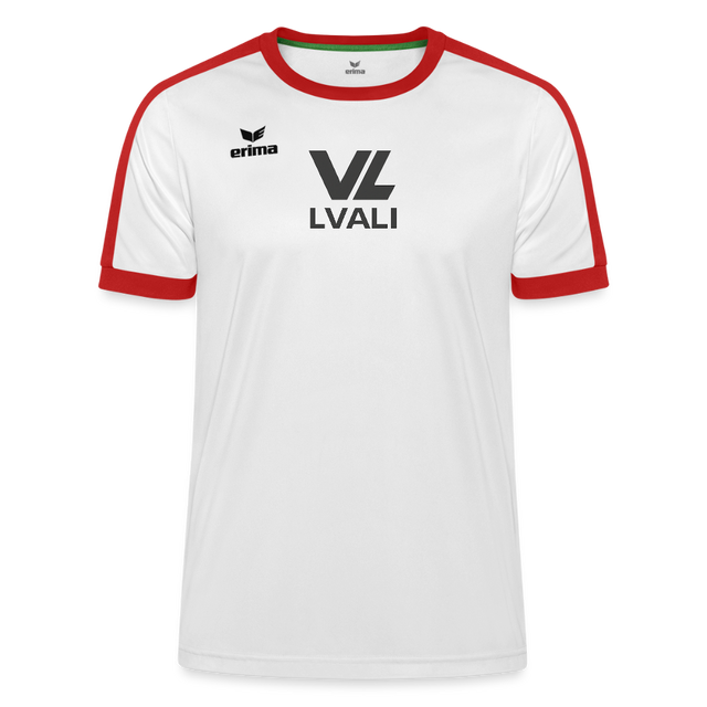 LVALI VL Hip Erima Unisex Retro Star Jersey - white/red