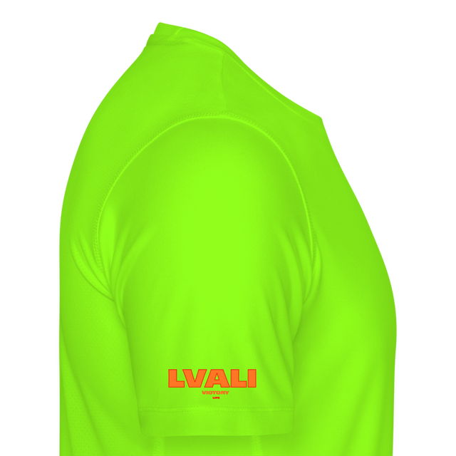 LVALI Dawn Runner JAKO Men's T-Shirt - neon green