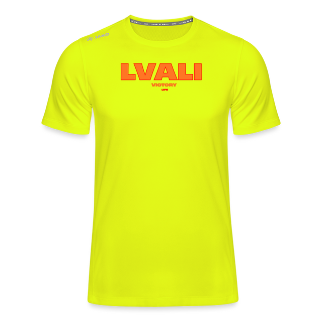 LVALI Dawn Runner JAKO Men's T-Shirt Run 2.0 - neon yellow