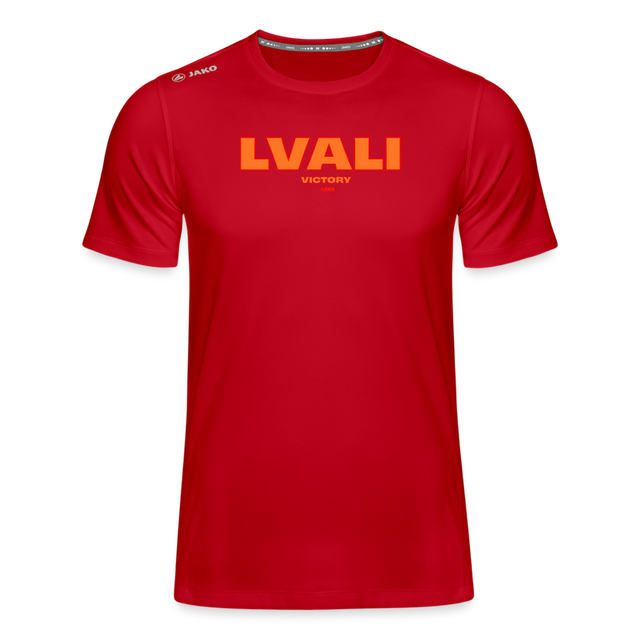 LVALI Dawn Runner JAKO Men's T-Shirt - red