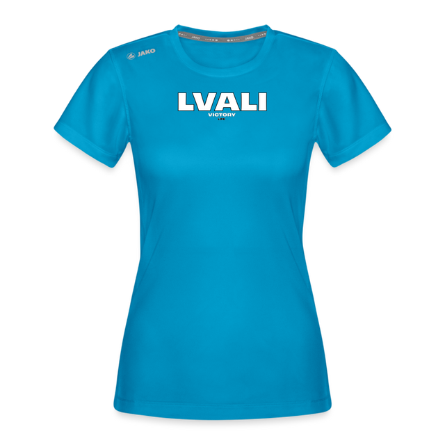 LVALI Bright 2 JAKO Woman's T-Shirt Run 2.0 - sapphire blue