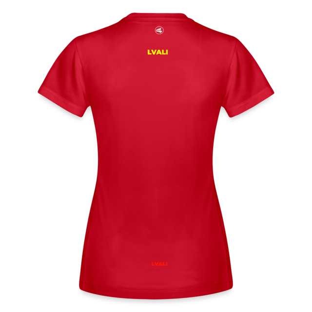 LVALI Bright 2 JAKO Woman's T-Shirt Run 2.0 - red