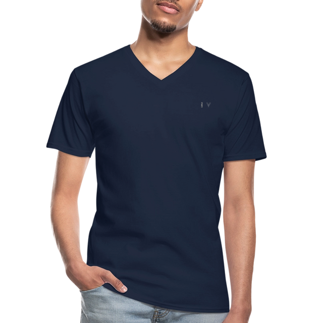 Men's V-Neck T-Shirt - navy