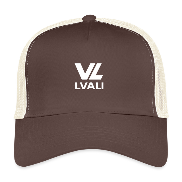 LVALI tribe Trucker Cap - brown/beige