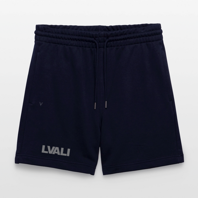 LVALI Stanley/Stella Trainer Unisex Organic Jogging Shorts - dark navy
